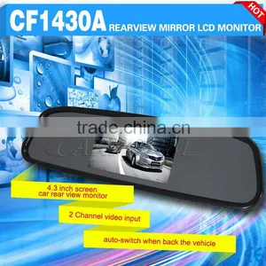 Rear View Mirror 4.3 Inch Lcd Monitor With av Input thumbnail-1