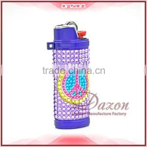 2015 New Metal Diamond Lighter Case For BIC Custom thumbnail-2