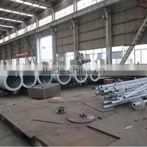 Three Legged Steel Lattice Pipe Microwave Telecommunication Tower thumbnail-5