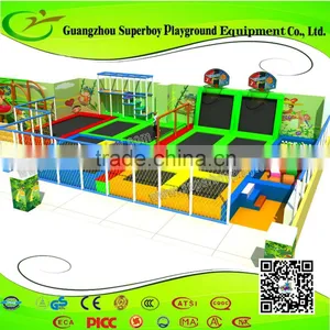 China Supplier Excellent Design Indoor Trampoline Theme Amusement Park thumbnail-1