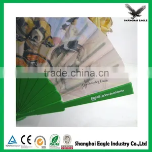 Wholesale Printed Custom Nylon Folding Fan thumbnail-2
