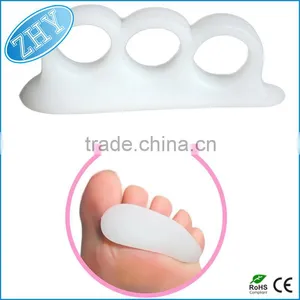 Silicone Gel Insoles For Toes Bunion Toe Separator Toe Stretcher thumbnail-2