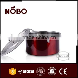 KOREA Style Stainless Steel Soup Pot 4 Pieces thumbnail-2