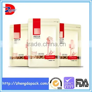 Cashew Nut Packaging Bags With Zipper and Window thumbnail-1