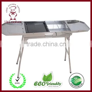 UrCooker HZA-J8806 Commercial Hot Selling Big Size Top Quality Durable Food Grade Charcoal Bbq Grill thumbnail-1
