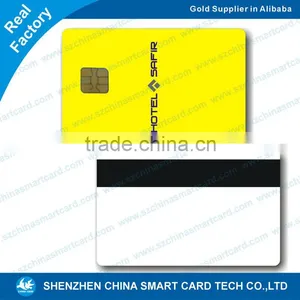Contact ic Chip Card Plastic Pvc Contact Card thumbnail-1