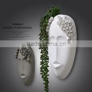 BHM-K1235 Hot Sale Black and White Ceramic Abstract Human Figurines Home Decor thumbnail-3