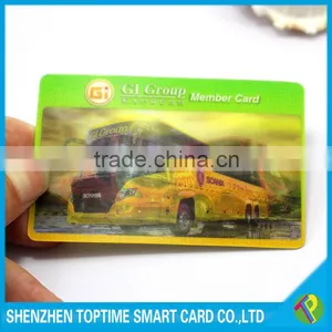 100lpi Flipping 3D Pop up Lenticular Post Card for Festival thumbnail-1