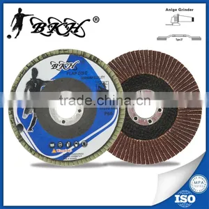 5" 125x22mm T27 Coated Abrasive Flap Disc for Aluminum thumbnail-1