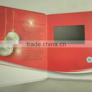 Christmas LCD Video Greeting Card With On/Off Switch thumbnail-1