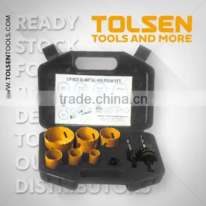 9PCS- BI-METSL HOLE SAW SET thumbnail-1