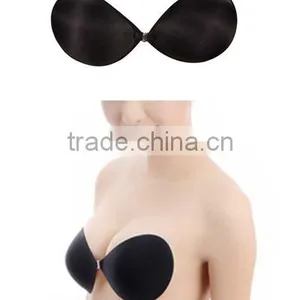 Push Up Invisible Strapless Sponge Adhesive Wireless Bra thumbnail-6