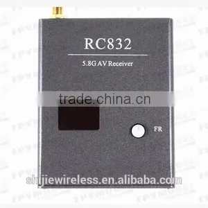 5.8G 40CH FPV Wireless AV Receiver W/ LED Channel Display RC832 New Race Band thumbnail-3