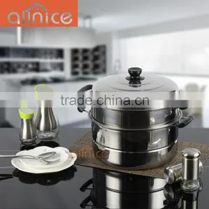 Allnice-Stainless Steel Steamer/Induction Steamer Pot/Metal Steamer Pot thumbnail-6