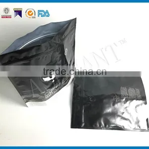 Customized Plastic Stand up Pouch Aluminum Foil Kraft Paper Coffee Packaging Bag With Coffee Vale 250g 500g 1000g 1kg 3kg thumbnail-3