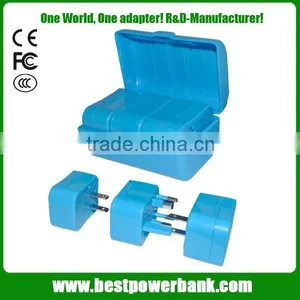 HC-006 Mobile Phone Battery Power Adapter, Dual Usb Unversal Charger thumbnail-2