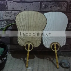 Bamboo Paper Palm Leaf Fan thumbnail-1