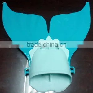 Kids Mermaid Swimming Fins Monofins and Mermaid Tail Trainning Monofin thumbnail-2