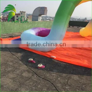 So Large Superior Color Design Oxford Cloth Outdoor Commercial Inflatable Colorful Exhibition Tent thumbnail-4
