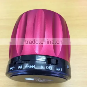Hot Selling 2015 Bluetooth Speaker Multi Media With FM Radio, Hands Free Call, TF Card Slot and Custom Logo Printing thumbnail-6