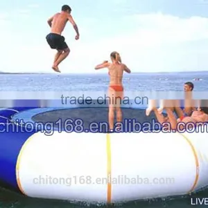 New-style Professional Design Amusing Inflatable Trampoline thumbnail-5