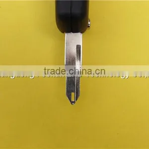 Factory Wholesale Flip Folding Keyless Blank 2 Button Remote Key Blank 206 Blade Peugoet thumbnail-4