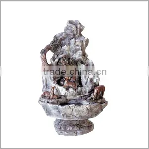 Antique Large Brass Elk Statue Sculpture for Garden Decoration thumbnail-5