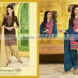EXCLUSIVELY COTTON PATIYALA SUIT thumbnail-4