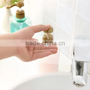 Colorful Plastic Lotion Pump Bottle Shower Gel/Shampoo Refillable Bottles Empty Pressure Container 600ml thumbnail-2