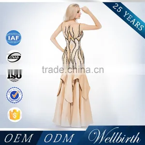 Top Import Crystal Beaded Tea Length Wedding Dress Patterns Free thumbnail-5