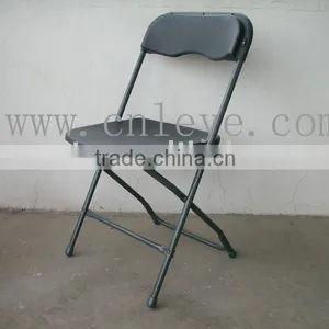 Padded Plastic Folding Chair thumbnail-1
