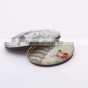 Wholesale Custom Souvenir Magnet Crystal Fridge Magnet for Different Countries 04-55 thumbnail-1