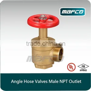 FM Approved Female NPT Fire Hydrant Valve High Pressure Reducing Angle Hose Valves thumbnail-6