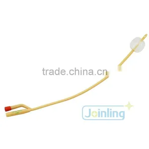 Silicone Coated 2-way Adult Standard Latex Foley Catheter thumbnail-1