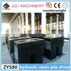 China Famous Brand New ZYS240 B-B Hydraulic Static Pile Driver With Best Price for Vietnam, Indonesia thumbnail-2