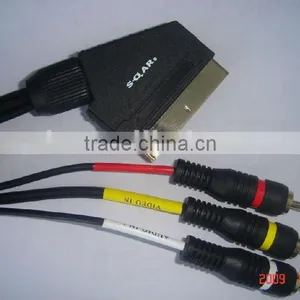 Genuine Microsoft RCA Cable With Composite Scart Cable thumbnail-1