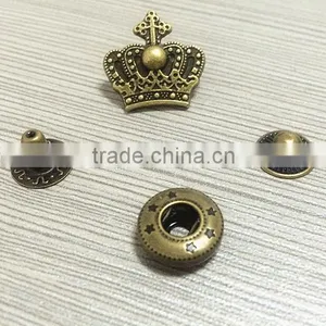 Custom Antique Snaps Button thumbnail-1