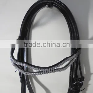 Leather Horse Bridle. thumbnail-2