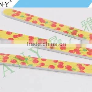 Nail Art Shaping and Polishing Cherry Printing 180 Grit Nail Files OEM Accepted thumbnail-4