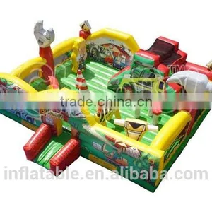 Little Builders Toddler Zone Inflatable Fun City Inflatable Playground Bouncers Zone thumbnail-1