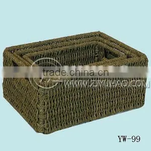 Straw and Grass Storage Baskets&laundry Basket thumbnail-1