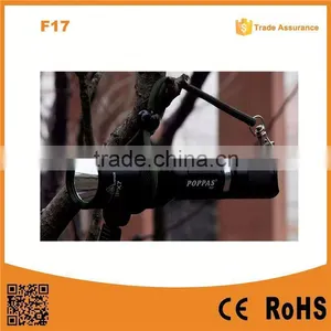 F17 XM-L T6 Led Flashlight Torches for 18650 Rechargeable Battery Flashlight Hunting Lights thumbnail-1