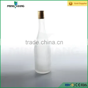 Wholesale Frosted Alcohol Glass Bottle Flask With Cap Supplier's Choice thumbnail-1