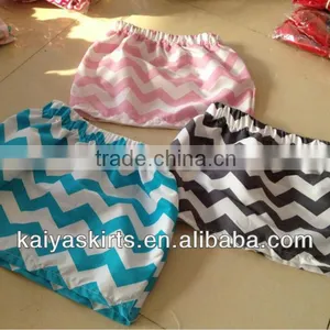 NEW Adorable Chevron Over Hip Skirt for Girls,Mini Zig Zag Chevron Skirt for Girls thumbnail-1