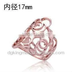 Kingman 2013 Fashion Real Gold Plating Hollow Out Finger Rings thumbnail-1