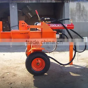 New Type 20-30t 530-610mm Horizontal and Vertical Hydraulic Diesel Log Splitting Machine With Take-off With CE From China thumbnail-1