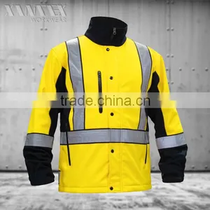 High Visibility Softshell Jacket thumbnail-1