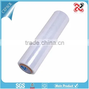 PE Shrink Wrap Stretch Film Adhesive Plastic Covers in Roll thumbnail-1