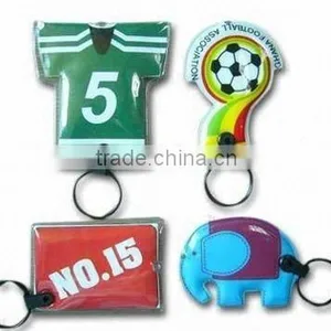 Cheap Custom PVC Mini Led Keychains Light thumbnail-1