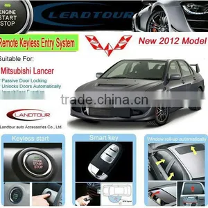 Keyless Entry System Auto Keyless Remote Car Alarm Siren for Mitsubishi Lancer Smart Start Stop Push Button thumbnail-1